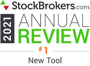Nr. 1 in der Kategorie „Neues Trading-Tool” – StockBrokers.com 2021